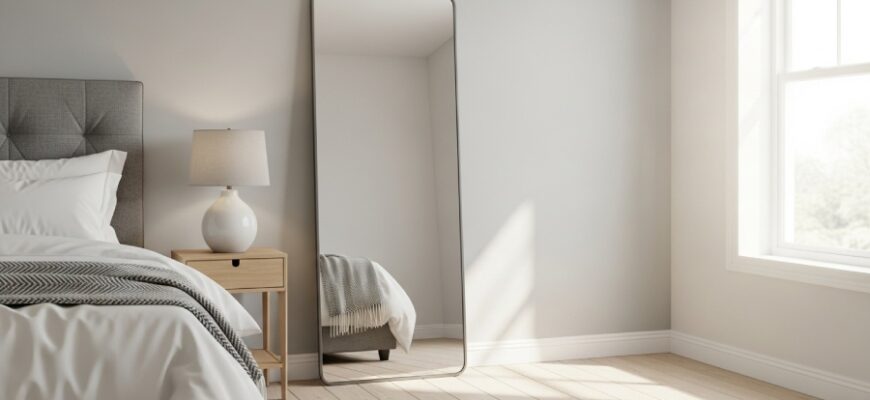 Зеркало в спальне