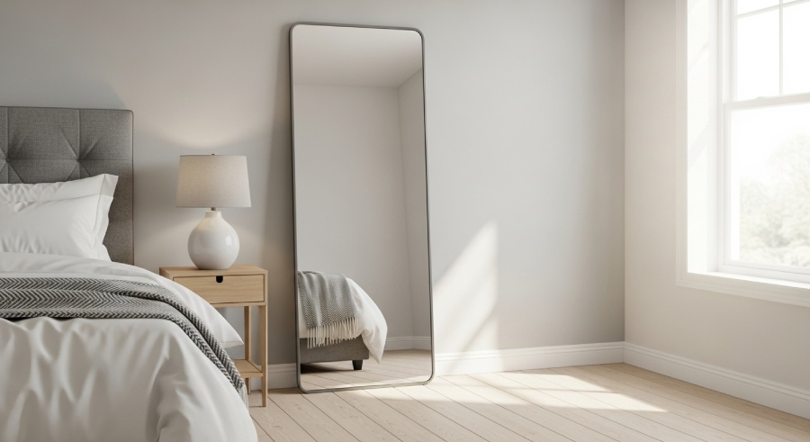 Зеркало в спальне