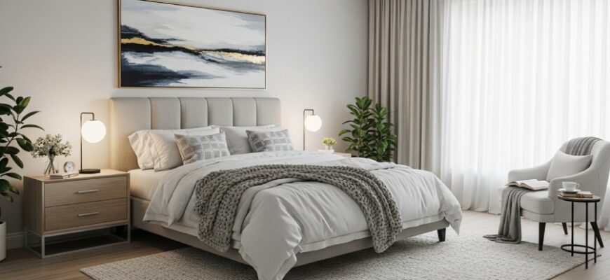 Как красиво оформить спальню