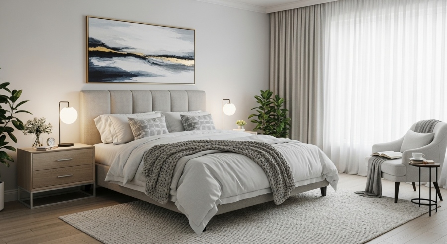 Как красиво оформить спальню