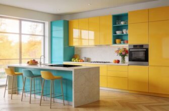 Модные цвета кухонного гарнитура