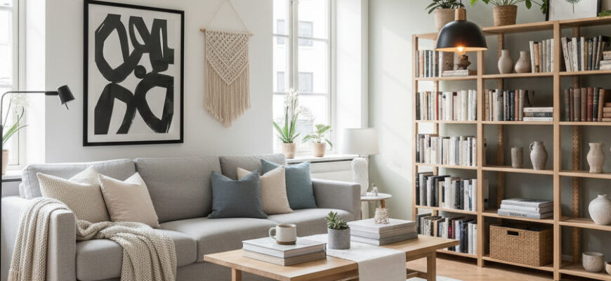 Декор гостиной