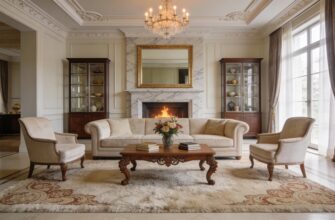Гостиная в классическом стиле