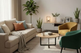 Дизайн мебели в гостиную