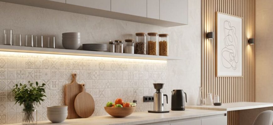 Стены в кухне